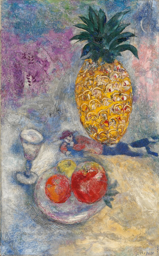 Marc Chagall Nature morte à l'ananas, 1928